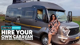 Hire Your Own Caravan With A Bed, Kitchen \& Terrace At  ₹15000 Per Night | CT Exclusive Offer