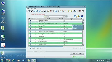 PDF Index Generator: What