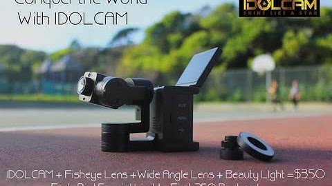 Idolcam  The Pocketable 4k Gimbal Camera!