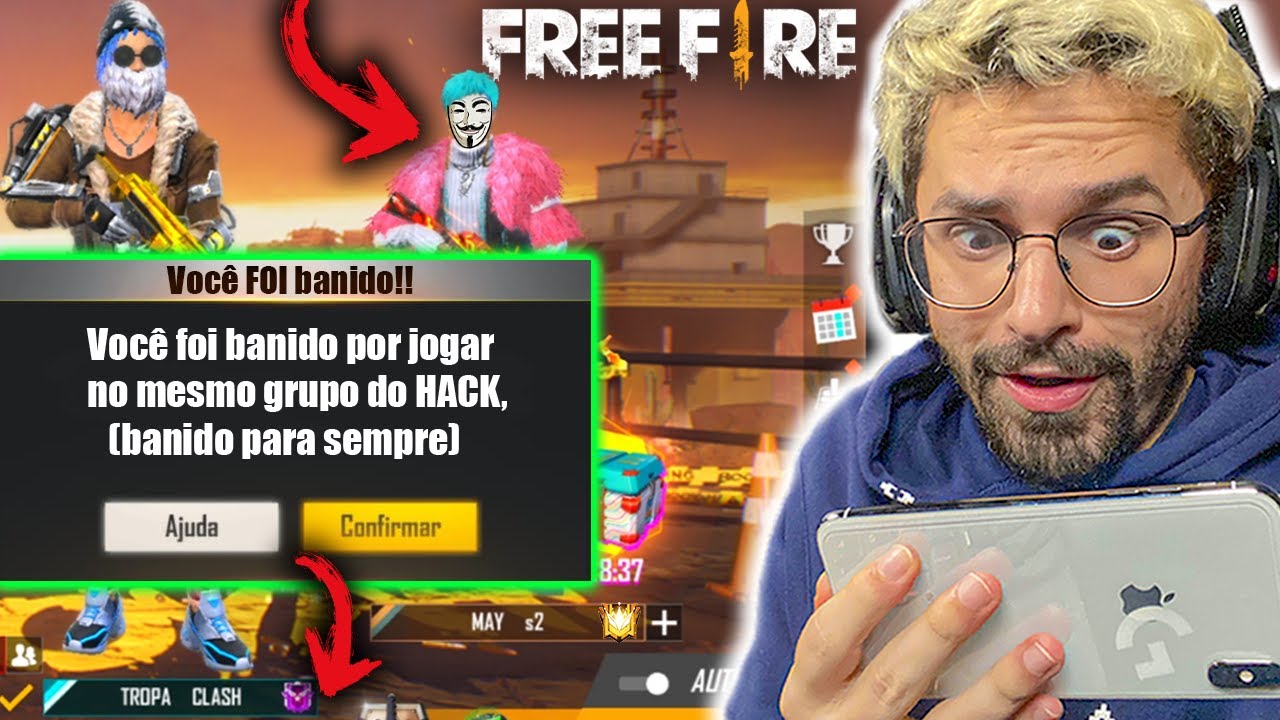 VOCÊ FOI BANIDO PERMANENTE POR FAZER TRAPAÇAS NO ONLINE 