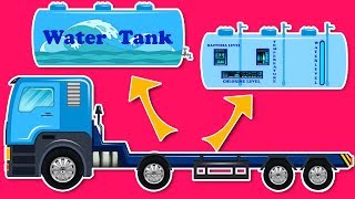 Kids Playtime | Water Tank Makeover | Modification | Advanced Water Tank | Garage video for children