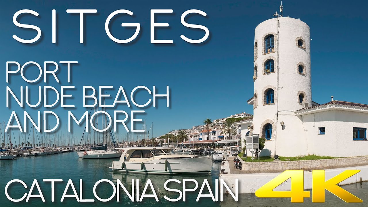Tiny Tour | Sitges Spain | Nice walk from A Beach to Another and Another 2019 Late Summer