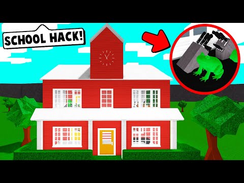 I Made A School Using Building Hacks On Bloxburg Roblox Bloxburg Roleplay Youtube - trying my failed building hacks on bloxburg roblox youtube