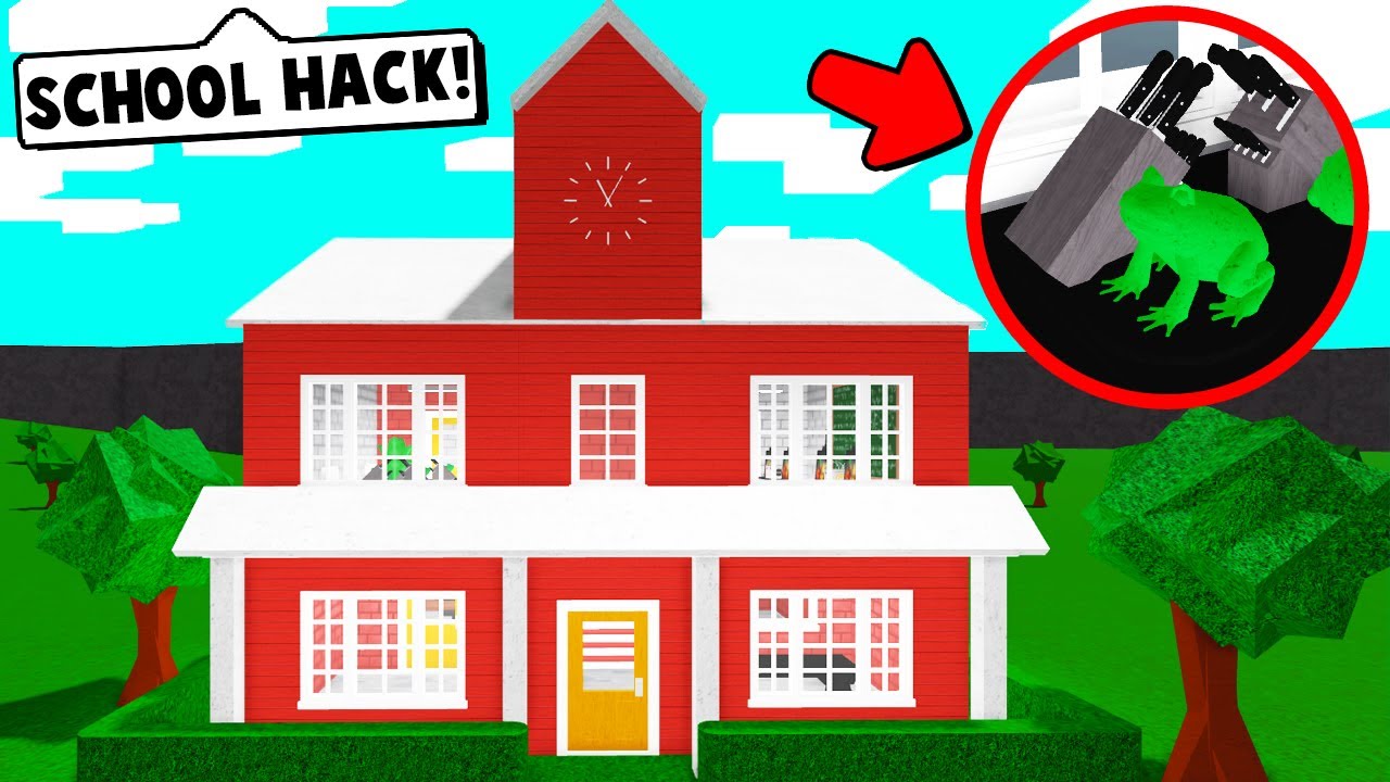 I Made A School Using Building Hacks On Bloxburg Roblox - girls only sleepover had a creepy twist i exposed it roblox