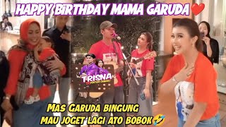 HAPPY BIRTHDAY MAMA GARUDA❤️EHH MAS GARUDA CONFUSED TO DANCE AGAIN OR TO SLEEP🤣