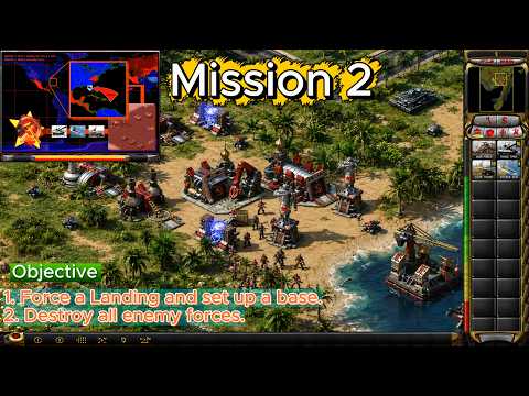 Red Alert 2: Yuri’s Revenge Mission 2 | Soviet Forces Campaign Gameplay