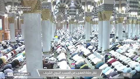 ' سورة الانفطار كاملة ' الشيخ #صلاح_البدير  صلاة المغرب ١١-٣-١٤٤٦ هـ