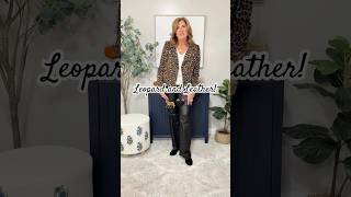 Leather & Leopard! 🖤🐆