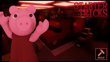 12 Themed Starter Tricks ~ Part 1! | Tips and Tricks | Piggy: Build Mode