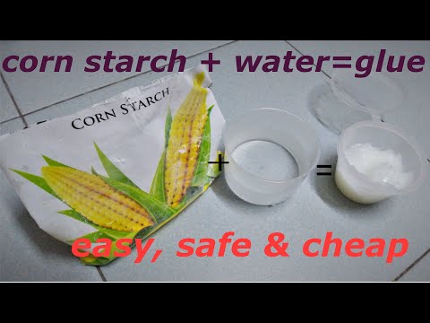 Video: 3 Ways to Make Glue from Starch