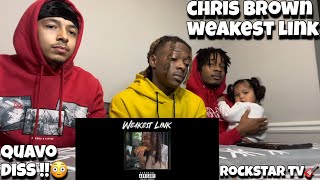 Chris Brown - Weakest Link (Quavo Diss😳) He Might Just Ended Quavo Career !!