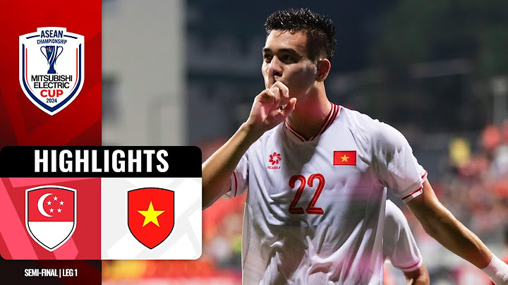 🇸🇬 SINGAPORE 0-2 VIETNAM 🇻🇳 | #MITSUBISHIELECTRICCUP 2024 SEMI-FINAL LEG 1