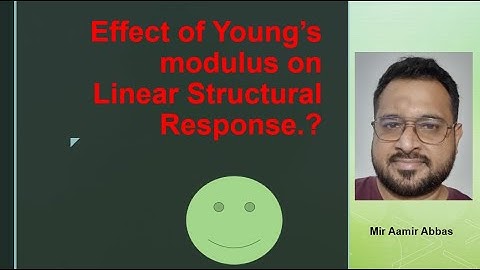 What is the effect of material of a structure on structural response?