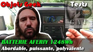 LA BATTERIE AFERIY  1200W  1248Wh : la batterie idéale pour les petits budgets ! [Tests]