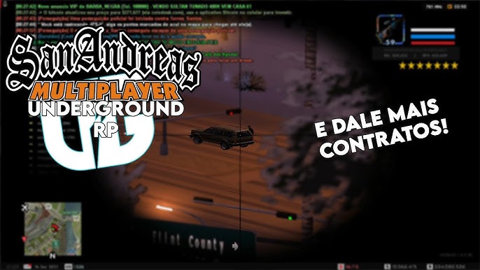 🔴AOVIVO NO UNDERGROUND RP GTA SAMP Android/PC 