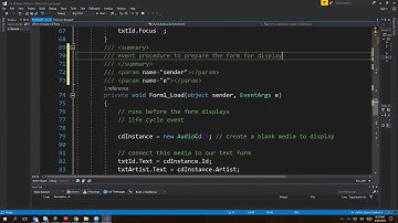 CIS150 101 SP19 Week13 Session 1 ListBox