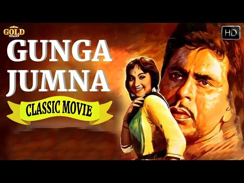 4K Watch Dilip Kumar Evergreen Hindi Movie Gunga Jumna Dilip Kumar Vyjayanthimala Nasir Khan