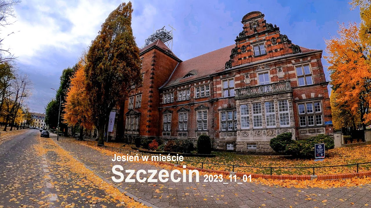 Jesień w mieście,Szczecin 2023
