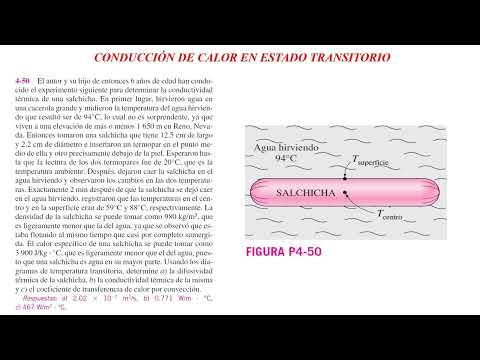 Transferencia de calor en estado transitorio. Cengel. EGELPLUS IQUIM
