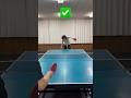 Heavy Sidespin Backhand Chop🏓 #tabletennis #pingpong #もあちゃんズ