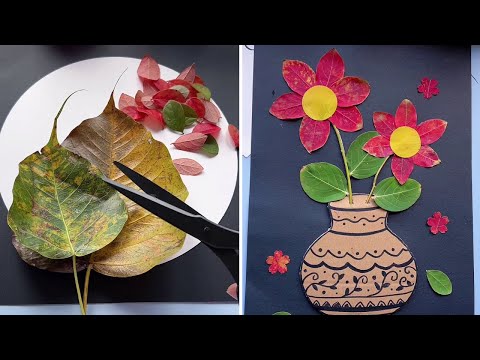 Best Leaf Art and Craft Ideas - Easy DIY Projects || Stunning Leaf Crafts and Activities for Kids