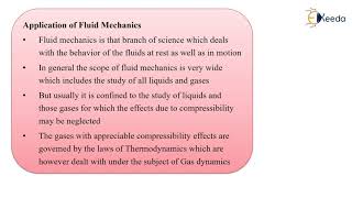 Introduction, Types of Fluids and Application of Fluid Mechanics