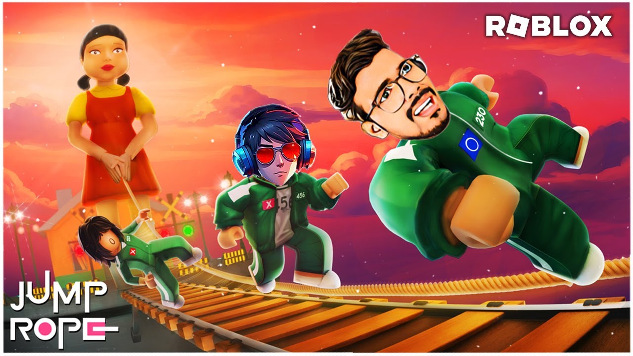 SQUID GAMES JUMP ROPE | Roblox | Maddy Telugu Gamer - YouTube