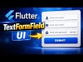 Flutter TextFormField UI Design | Beginner Friendly