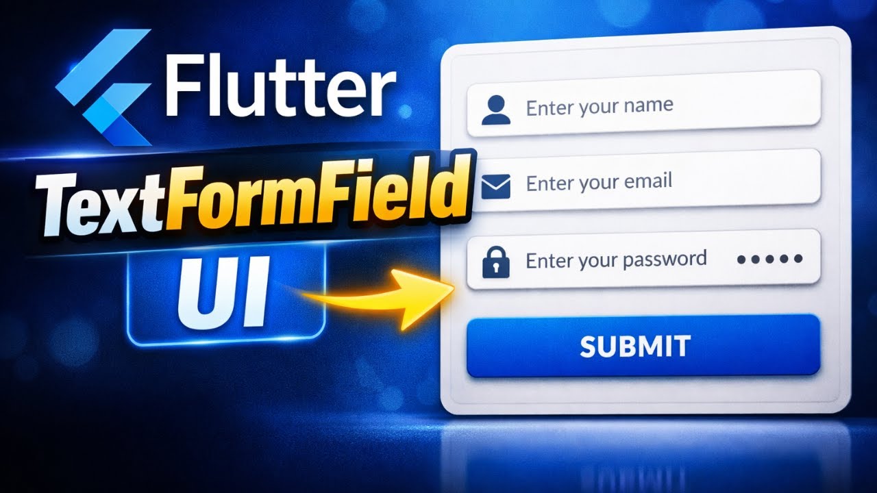 Flutter TextFormField UI Design | Beginner Friendly - YouTube