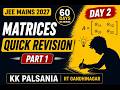 🥷matrices quick rivision for jee mains 2027 #maths #jeemains #jee2027 #jee