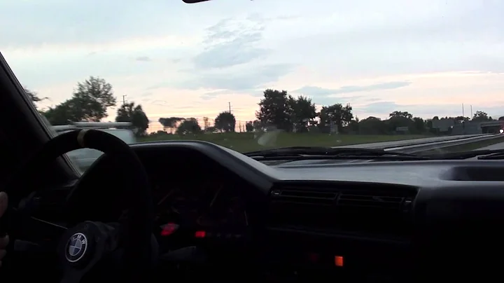 E30 M20 turbo on ramp pull