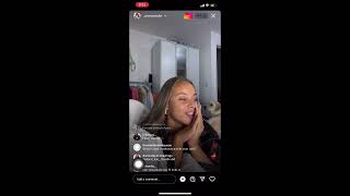 love island danica instagram live with summer, deji, josh and billy