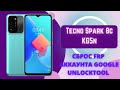 Tecno Spark 8C (KG5n). Сброс FRP аккаунта гугл. Unlocktool