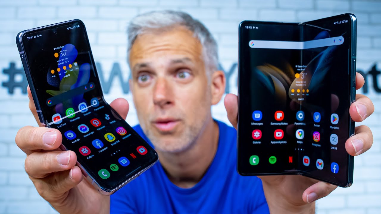 Quelles Sont les NOUVEAUTÉS des SMARTPHONES PLIABLES de SAMSUNG? (Galaxy Z Fold 4 & Galaxy Z Fli