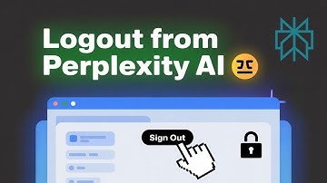 How to Sign Out from Perplexity AI 🔒 | Logout Tutorial for Desktop