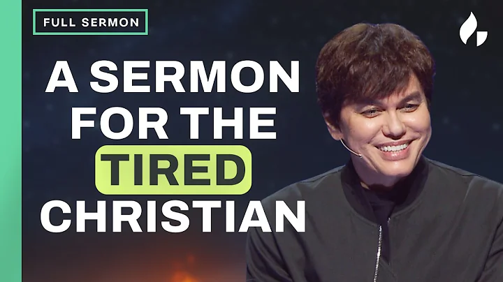 Dear Tired Christian, God Still Loves You. | Joseph Prince (Full Sermon)