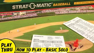 How to Play STRAT-O-MATIC BASEBALL with a Solo Playthrough screenshot 3