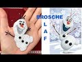DIY: OLAF aus Eiskönigin / FROSEN, Disney. BROSCHE Schneemann zu Weihnachten