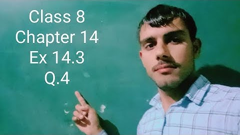 Exercise 14.3 Question 4 Class 8th Maths NCERT Chapter 14 Factorisation | Ex 14.3 Q4 class 8