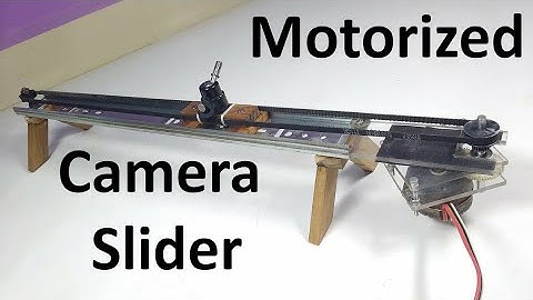 DIY Arduino Based Motorized Camera Slider Part 2