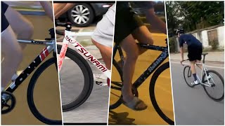 Natshi Fixed Gear Tổng Hợp Tiktok Fixed Gear Or Road Bike Khi Chiến Thần Tốc Độ Thể Hiện