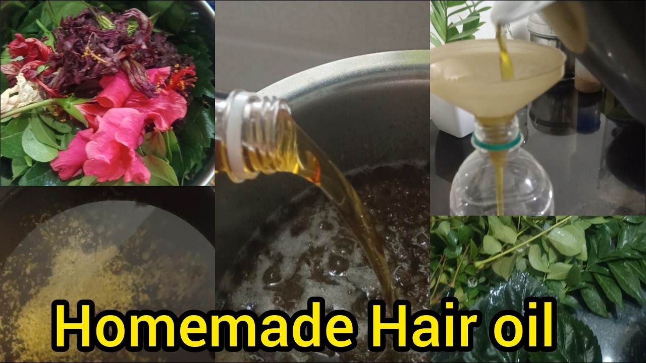 Natural Hair oil to control Hairfall | ಇನ್ನೂ ಕೂದಲು ಉದುರುವಿಕೆಗೆ ಸಮಸ್ಯೆ ಇಲ್ಲ #hairoil  #hairgrowth 
