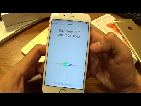 How to use Siri without pressing the Home Button iphone 6s. 