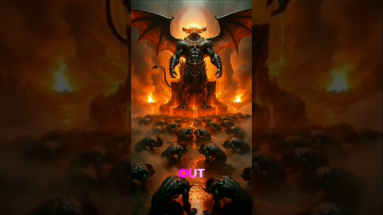 The Day Satan was sent out of Heaven #angelmichael #warinheaven #satan