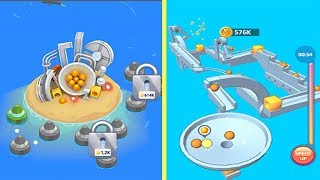 Balls Rollerz Idle 3D Puzzle - Android Gameplay - Walkthrough Part 1 ( Android,iOS ) screenshot 1