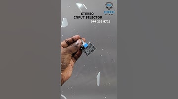 G-TECH STEREO INPUT SELECTOR || GTECH #gtech  #automobile10to500wattclassdamplifiers#audiotech#audio