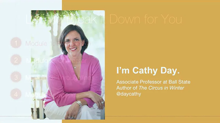 Introduction to Cathy Day's "It's Time to Start Yo...