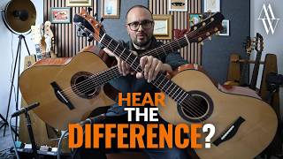 Does Size Matter? Kostal Modified Dreadnought x OO listening Session - Same woods - Same Luthier
The next logical step in this series of listening sessions is a comparison of body sizes and in this video I play my Kostal Modified Dreadnought in The Tree and German Spruce and a Kostal OO on loan from my fine friends at The Guitar Showroom https://theguitarshowroom.co.uk/acoustic-guitars/ to see, or rather hear, how much of a difference there is in different sized guitars by the same maker.
Just FYI - it was another one of those hot and windy days that we get here at the start of autumn and you may hear some wind through the trees outside my window which Id left open so that my glasses wouldnt steam up. The sacrifices we make...
As ever, huge thanks to everyone who has enjoyed these videos so far - your support means a lot to me.
Thank you also to Jason Kostal for the years of inspiration and music. https://www.kostalguitars.com
Ill see you in the next one
Until then, stay tuned
Michael Does Size Matter? Kostal Modified Dreadnought x OO listening Session - Same woods - Same Luthier