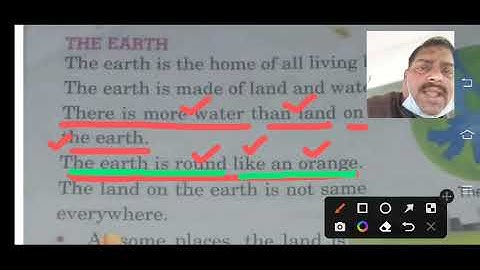 EVS Class 1 chapter 18 The Earth and The Sky