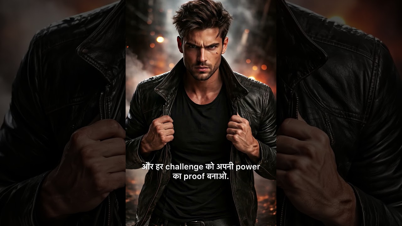 “Turn aggression into ambition. Control the fire——don’t let it burn you.” 